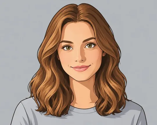 Cartoon AI style applied to a portrait photo