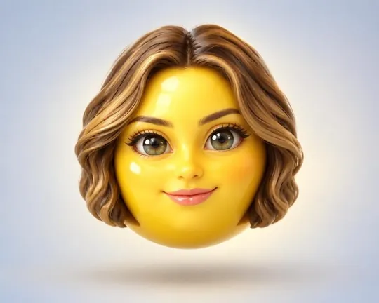 Emoji AI style applied to a portrait photo