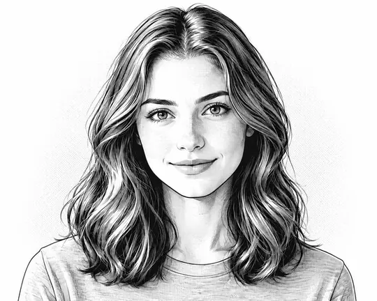 Manga AI style applied to a portrait photo