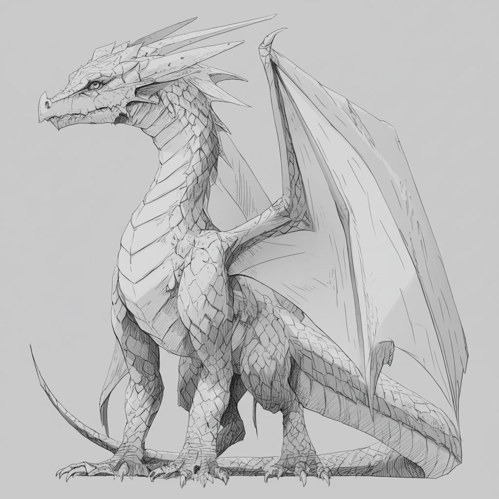 Red Dragon Sketch