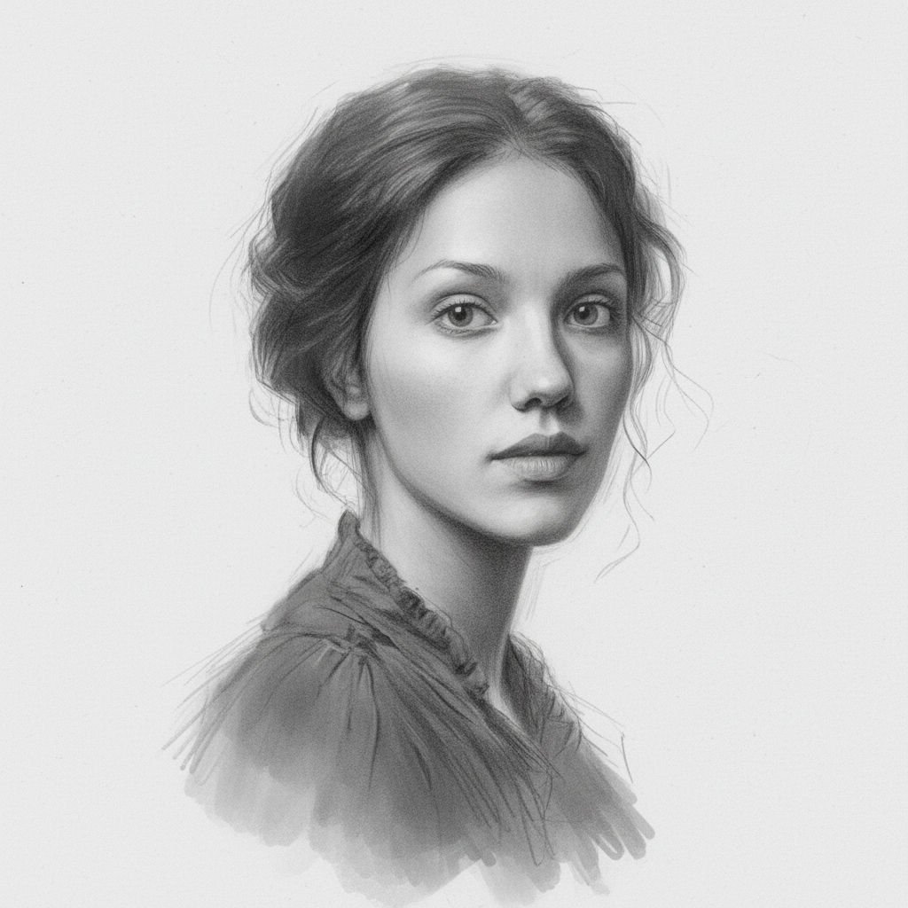 Woman Portrait Sketch